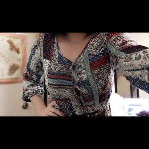Patterned Romper